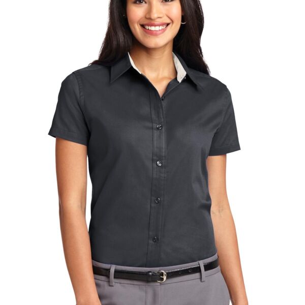 P13 EMB - Women's Easy Care Shirt, Short-Sleeve Thumbnail